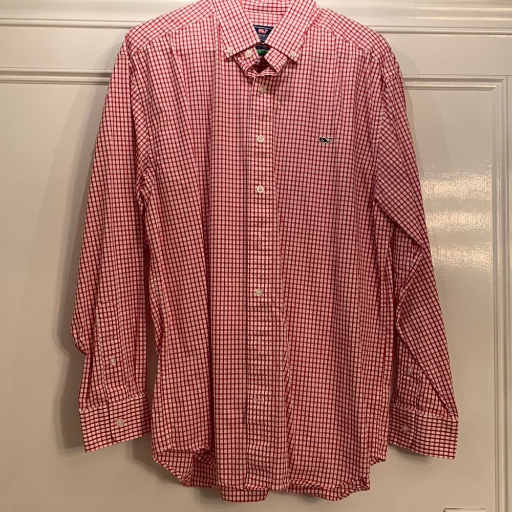 VINEYARD VINE SHIRT. SIZE LARGE